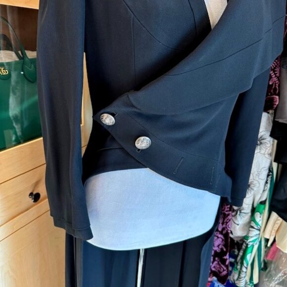 Alexander McQueen Black Jacket/Coat Retails for $3,745.00 Size 44 - Picture 2 of 9